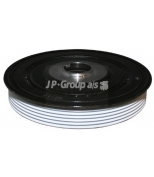 JP GROUP - 1518302000 - Шкив коленвала / FORD C-Max,Fiesta-V/VI,Fusion,Focus-II 1.4/1.6 Duratorq-TDCI